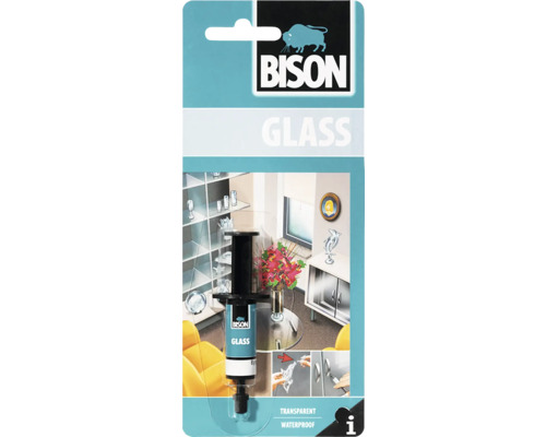 Balení lepidla na sklo Bison