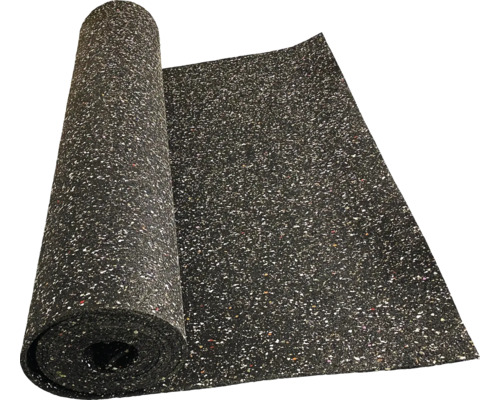 Srolovaná rohož z gumového granulátu pro kročejovou izolaci
