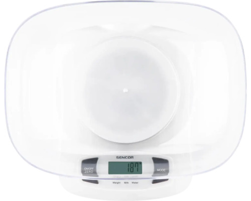 Digitální kuchyňská váha Sencor s odnímatelnou mísou