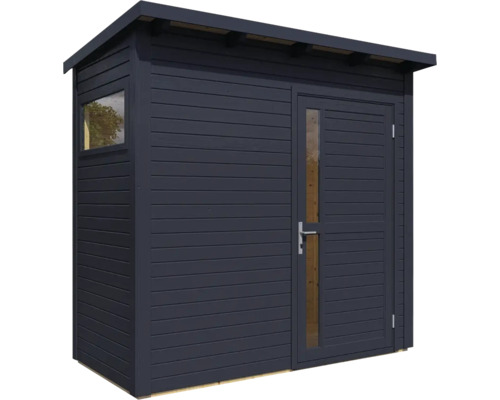 Zahradní domek s oknem a dveřmi