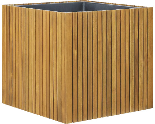 Květináč dřevěný akustický panel 44,5 x 44,5 x 42,5 cm