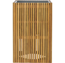 Květináč dřevěný akustický panel 44,5 x 44,5 x 70 cm