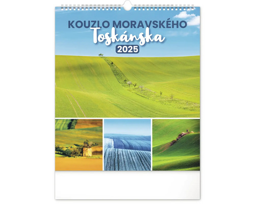 Nástěnný kalendář Kouzlo Moravského Toskánska 2025