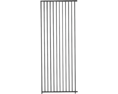 Kovová mřížka se svislými tyčemi