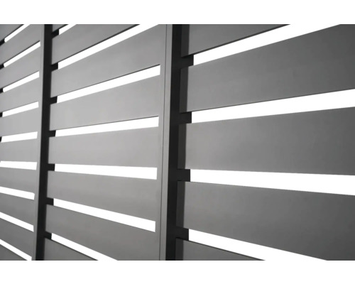 Dřevěný lamelový plot