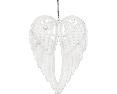 Křídla závěsná pvc 15 cm bílá Dekorativní andělská křídla k zavěšení