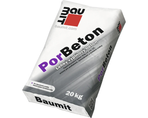 Lehký výplňový beton Baumit Porbeton 20 kg