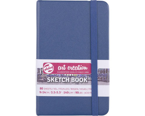 Skicák Artcreation Sketchbook Navy blue 9 x 14 cm