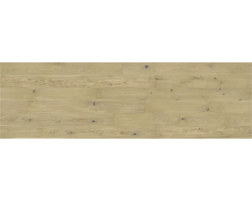 Dřevěná podlaha ze světlého dřeva se suky