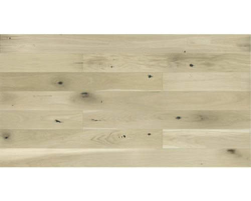 Dřevěná podlahová krytina ze světlého dřeva se suky