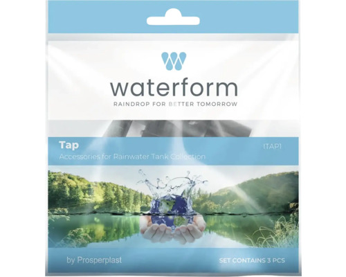 Waterform příslušenství k nádržím na dešťovou vodu, sada tří kusů