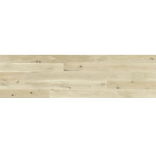 Světlé dřevěné podlahové panely s kresbou a suky.