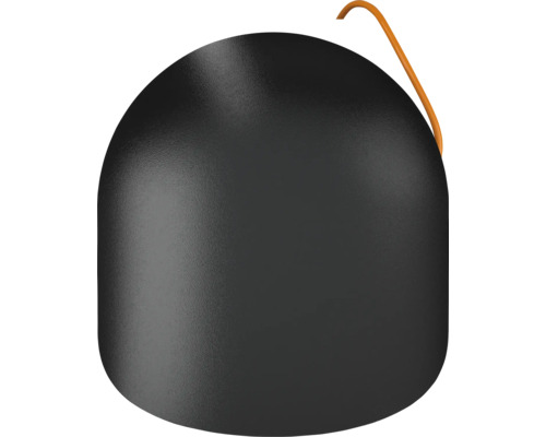 Černý květináč se zavěšením