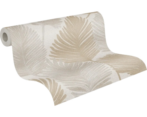 Role tapety s listovým vzorem