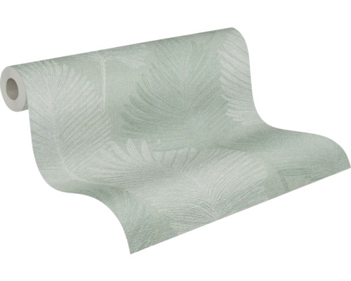 Role papírové tapety s listovým vzorem