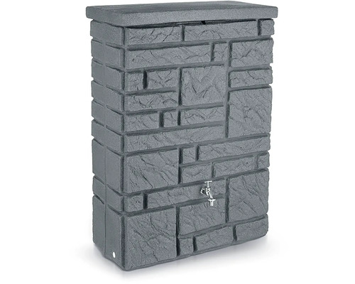 Nádrž na dešťovou vodu vzhled kamene s vodovodním kohoutkem