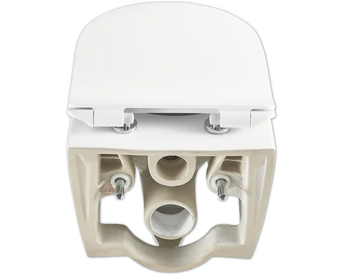 Keramické závěsné WC s hlubokým splachováním se sedátkem