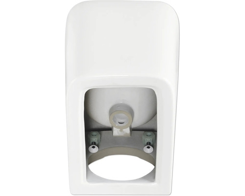 Keramická WC mísa pro montáž na stěnu s upevňovacím materiálem