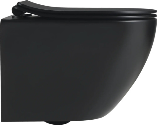 Závěsná hlubokosplachovací toaleta z sanitární keramiky