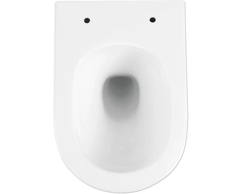 Keramická závěsná hluboká splachovací toaleta