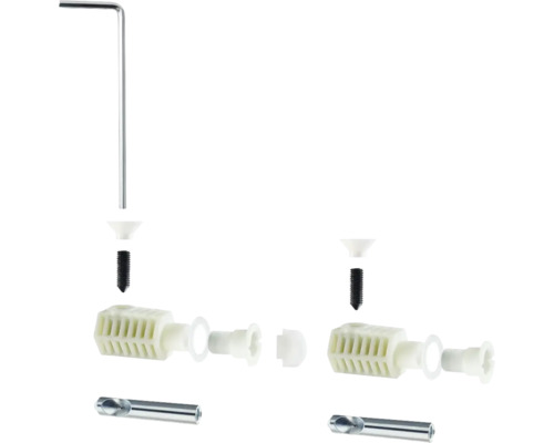 Sádrokartonová hmoždinka Fischer DuoBlade se šroubem a imbusovým klíčem