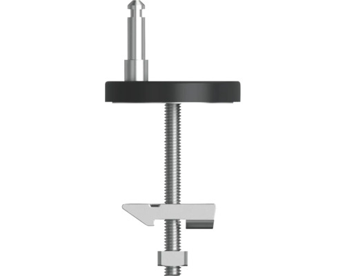 Vřeteno se závitem a černým stavěcím šroubem