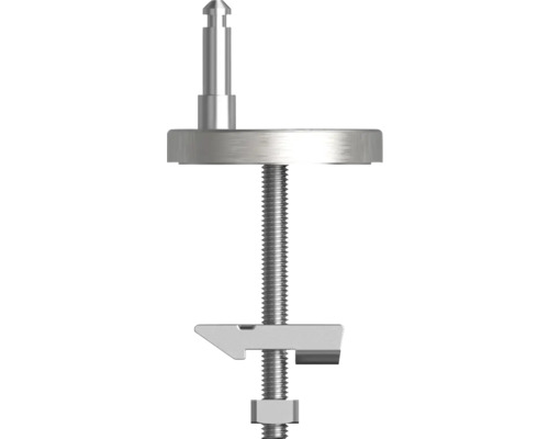 Kovový šroub se závitem a upevňovacími prvky