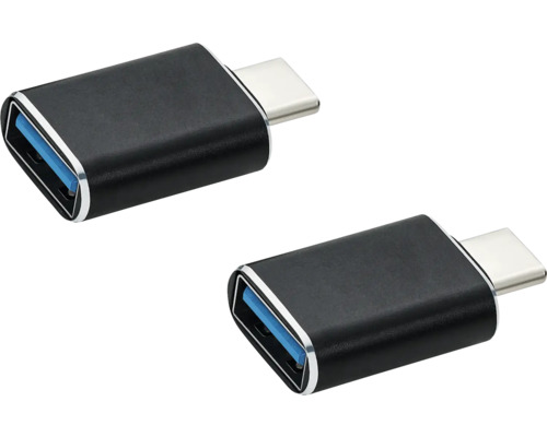 Dva adaptéry USB-C na USB-A