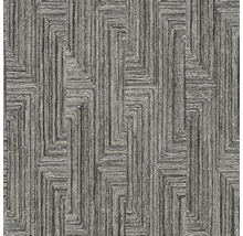 Detailní pohled na strukturovanou tapetu s geometrickým vzorem