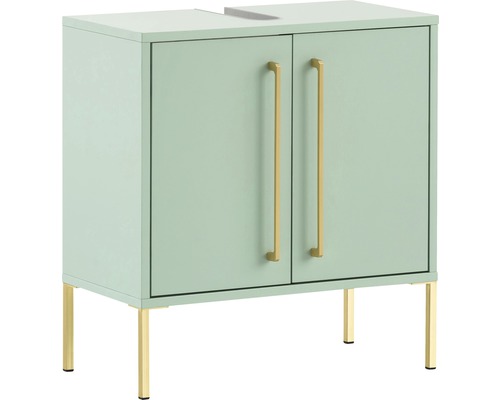 Skříňka pod umyvadlo se dvěma dvířky a nožičkami