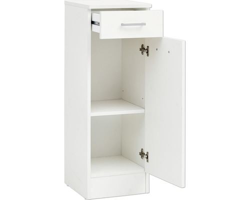 Koupelnová skříňka nízká Möbelpartner Lorenz bílá 30,3 x 92,1 x 32 cm