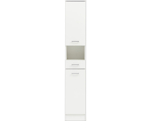 Koupelnová skříňka vysoká Möbelpartner Lorenz bílá 30,3 x 181,7 x 32 cm