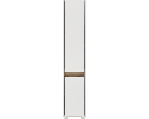 Koupelnová skříňka vysoká Möbelpartner Cosmo bílá 30,2 x 164,5 x 33 cm