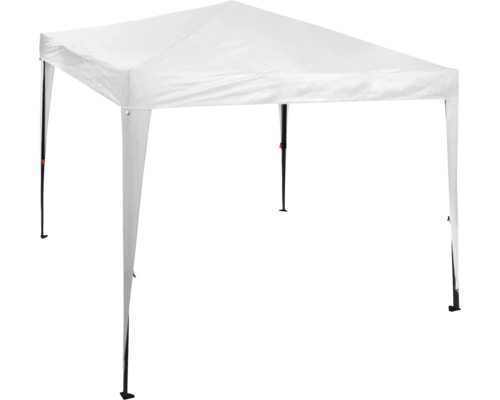 Bílý skládací stan pro venkovní použití