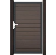 Dřevěná zahradní branka s klikou