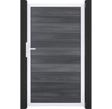 Dřevěná zahradní branka s klikou