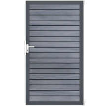 Hliníková zahradní branka s vodorovnými lamelami