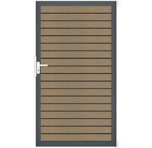 Dřevěná zahradní branka s klikou