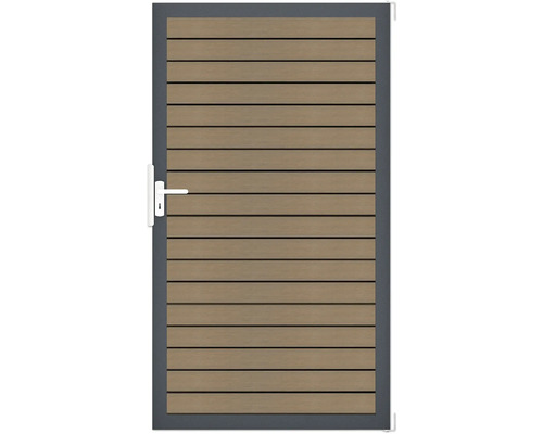 Dveře Rhombus dveře co-ex rám DB703 Dřevěná zahradní branka s klikou