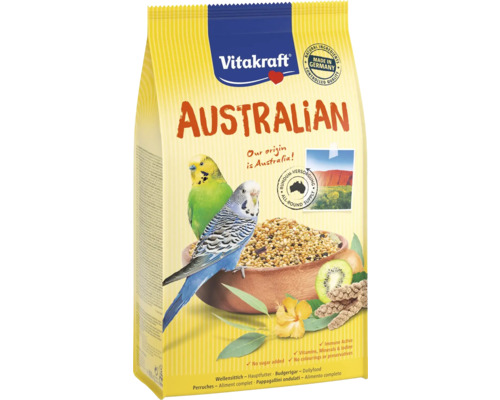 Krmivo pro andulky Vitakraft Australian v žlutém sáčku