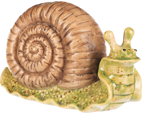 Dekorativní figurka šneka do zahrady