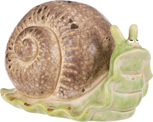 Dekorativní šnek do zahrady