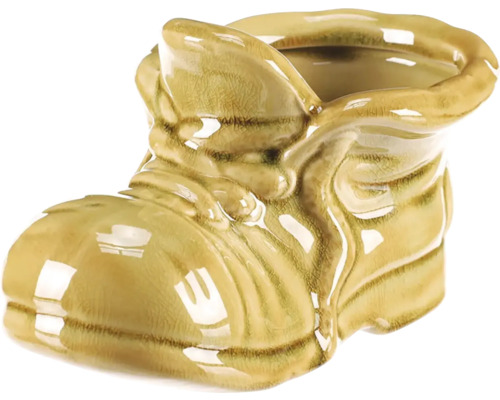 Obal na květináč keramická bota