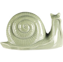 Dekorativní keramická figurka šneka