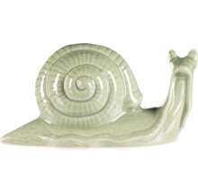 Dekorativní keramický šnek do zahrady