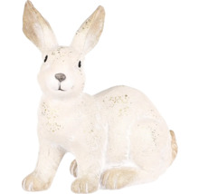 Keramický dekorativní zajíček pro velikonoční dekorace