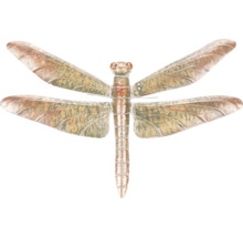 Dekorativní kovová vážka