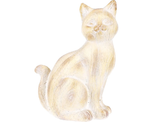 Zahradní figurka kočka polyresinová 12 x 19 x 26 cm