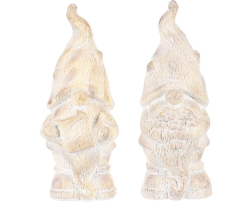 Dva zahradní trpaslíci z kameniny