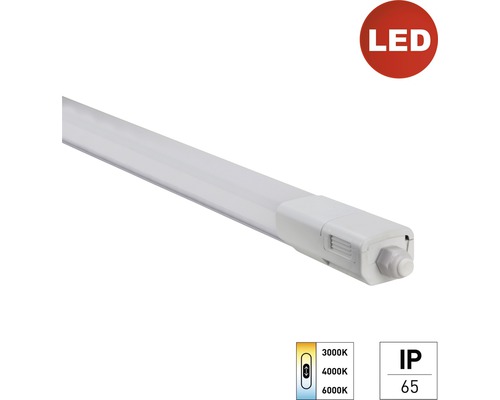 LED pracovní vodotěstné svítidlo E2 IP65 36W 4900lm 4000K bílé s nastavitelnou teplotou barvy 3000-4000-6000K